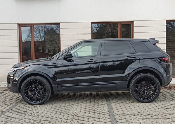 Land Rover Range Rover Evoque cena 116500 przebieg: 88000, rok produkcji 2018 z Łódź małe 704